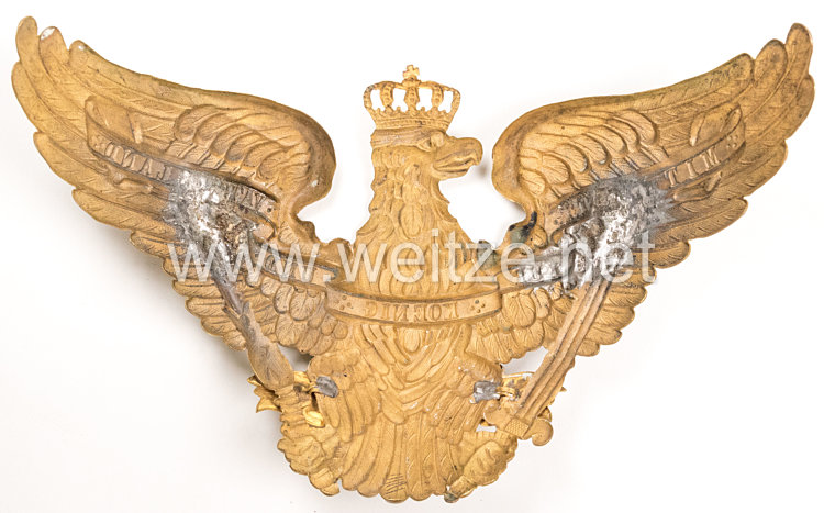 Preußen Helmadler für die Pickelhaube für Offiziere im Grenadier-Regiment Kronprinz (1. Ostpreußisches) Nr. 1 Bild 2
