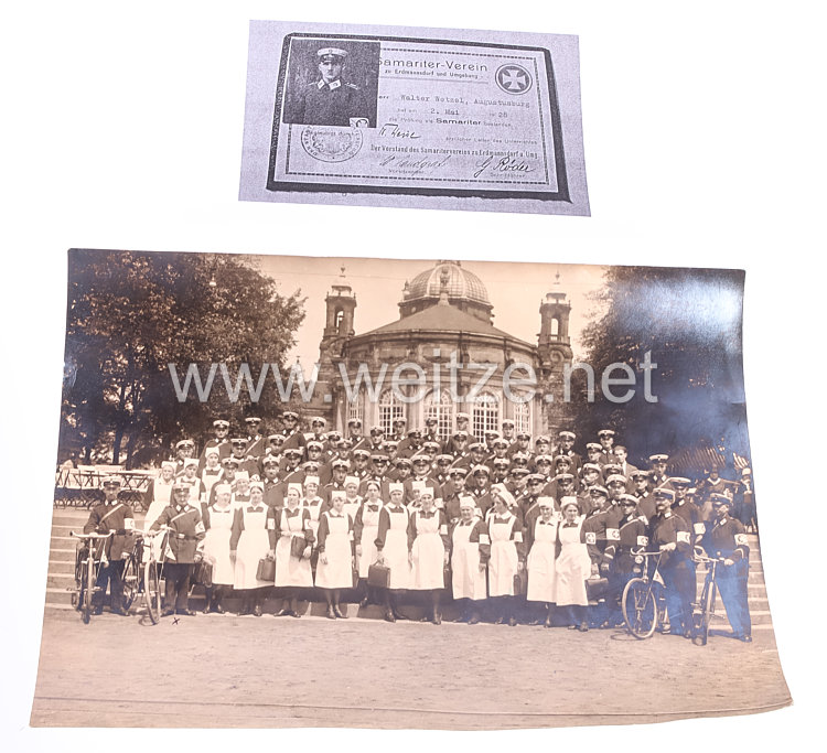 Weimarer Republik Rotes Kreuz: Nachlass eines Angehörigen des Samariter-Verein Bild 2