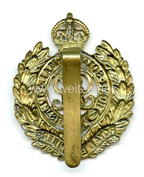 England Schirmmützenabzeichen " Royal Engeneers "  Bild 2