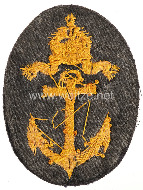 Kaiserliche Marine Ärmelabzeichen für einen Oberbootsmannsmaaten Bild 2