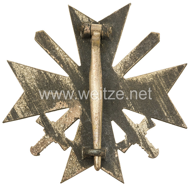 Kriegsverdienstkreuz 1939 1. Klasse mit Schwertern - Hakenkreuz bereinigt Bild 2