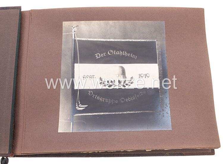 Weimarer Republik Fotoalbum, Stahlhelmbund Ortsgruppe Debisfelde Bild 2