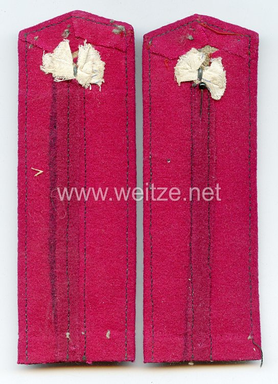 Preußen 1. Weltkrieg Paar Schulterklappen für einen Unterapotheker Bild 2