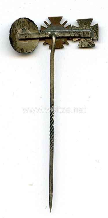 Miniaturspange eines Frontkämpfers im 1. Weltkrieg - 3 Auszeichnungen Bild 2