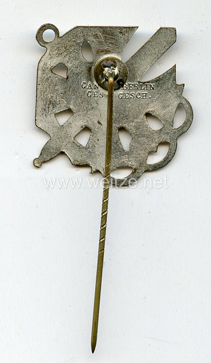 Reichstreubund ehemaliger Berufssoldaten ( RTB ) - Ehrenzeichen der Marineangehörigen für 10 jährige Mitgliedschaft Bild 2