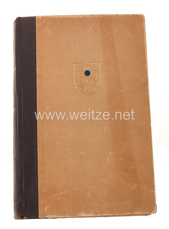 Mein Kampf - Hochzeitsausgabe von 1943 in Druckschrift 825. -  829. Auflage ohne Goldschnitt, Bild 2
