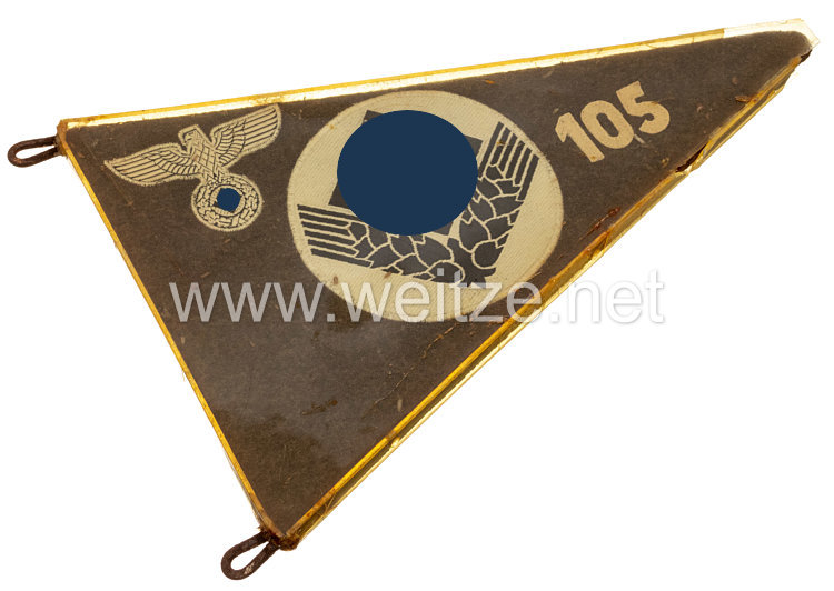 Weibliche Reichsarbeitsdienst (W.RAD) KFZ-Autostander für Führer der RAD Gruppe 105 Bild 2
