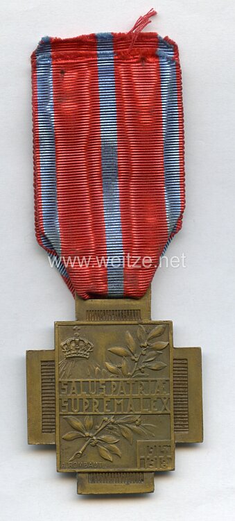 Belgien Erster Weltkrieg Medaille Croix du Feu Bild 2