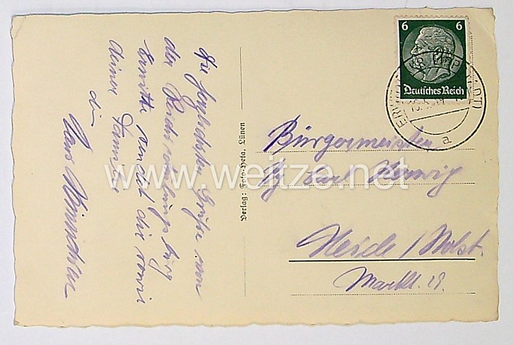 Ansichtskarte / Postkarte Reichsschulungsburg der NSDAP Bild 2