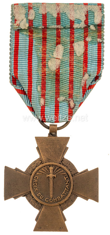Frankreich "Croix du Combattant" Bild 2