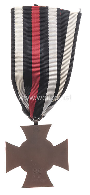 Ehrenkreuz für Kriegsteilnehmer 1914-18 - " 84 R.V. Pforzheim " Bild 2