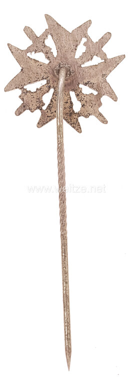 Spanienkreuz in Silber mit Schwertern - Miniatur Bild 2