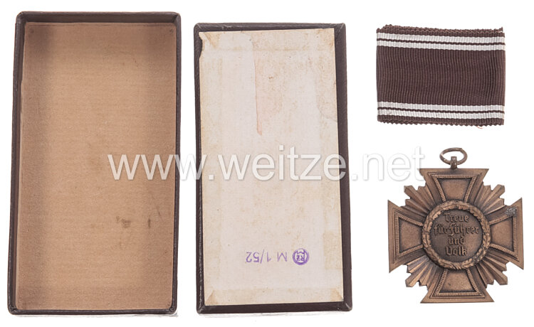 NSDAP Dienstauszeichnung in Bronze. Bild 2