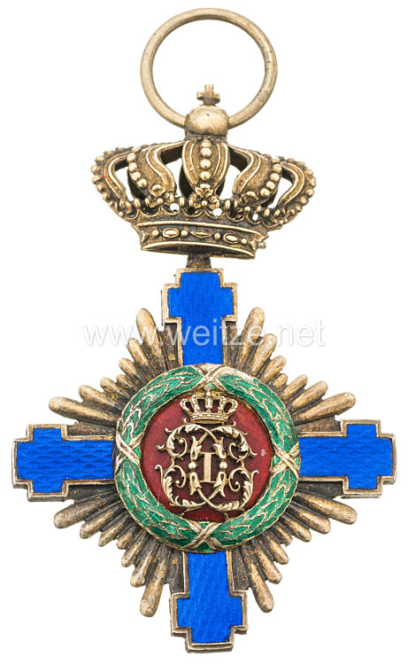 Orden vom Stern Rumäniens 1. Modell (1877 - 1932) Ritterkreuz Bild 2