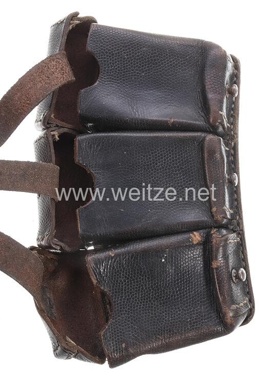 Wehrmacht dreiteilige Patronentasche für das Gewehr 98 Bild 2